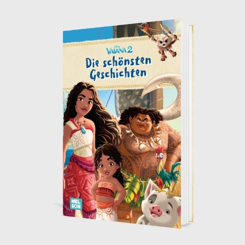 Buchcover und Innenansicht für das Buch: Disney Vorlesebuch: Vaiana: Die schönsten Geschichten