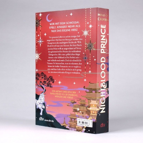 Buchcover und Innenansicht für das Buch: The Nightblood Prince