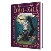 Buchcover und Innenansicht für das Buch: Coco und Zack: Coco und Zack - Im Internat der Hexentiere.