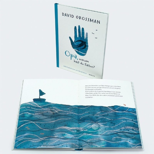 Buchcover und Innenansicht für das Buch: EVERY WRINKLE HAS A STORY