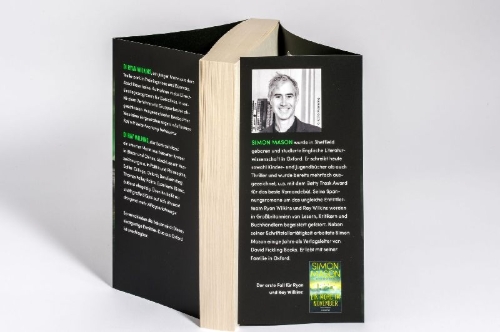 Buchcover und Innenansicht für das Buch: The Broken Afternoon