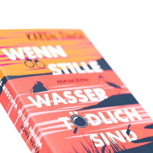 Buchcover und Innenansicht für das Buch: Wenn stille Wasser tödlich sind