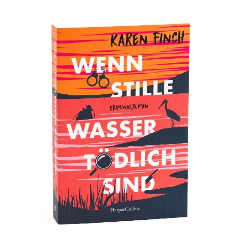 Buchcover und Innenansicht für das Buch: Wenn stille Wasser tödlich sind