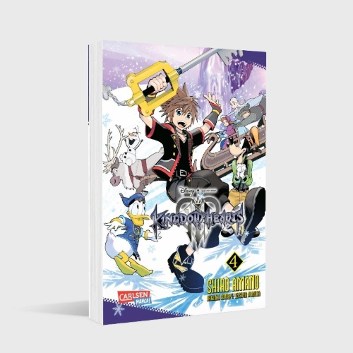Buchcover und Innenansicht für das Buch: Kingdom Hearts III