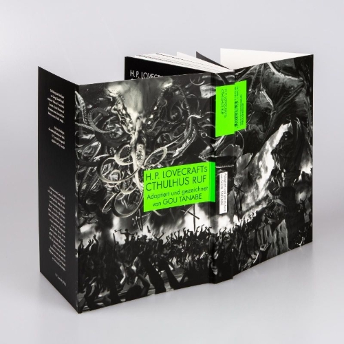 Buchcover und Innenansicht für das Buch: Cthulhu no Yobigoe - Lovecraft Kessakushuu