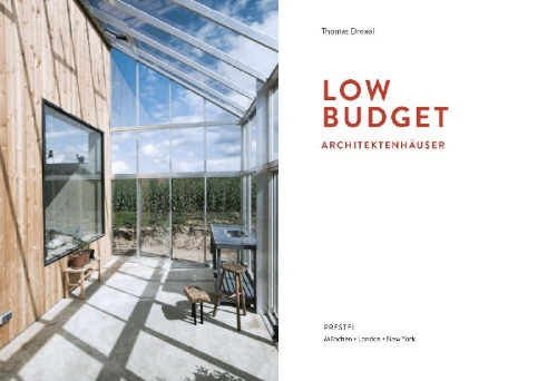 Buchcover und Innenansicht für das Buch: Low Budget Architektenhäuser