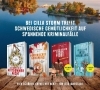 Buchcover und Innenansicht für das Buch: Blå, Blå Höstvågor