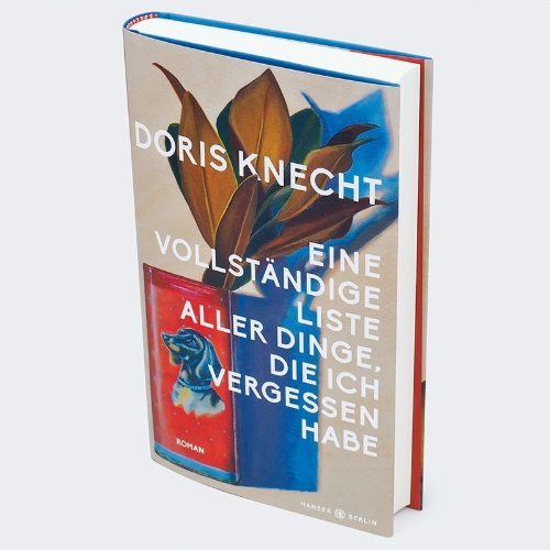 Buchcover und Innenansicht für das Buch: Eine vollständige Liste aller Dinge, die ich vergessen habe