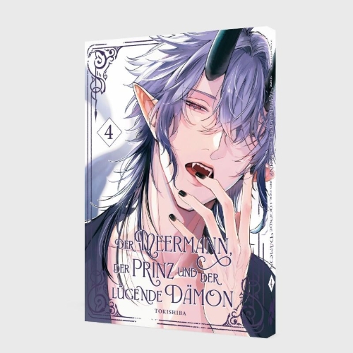 Buchcover und Innenansicht für das Buch: Ningyo to ouji to usotsuki akuma