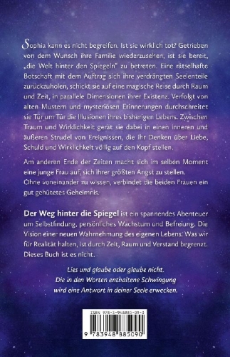 Buchcover und Innenansicht für das Buch: Der Weg hinter die Spiegel