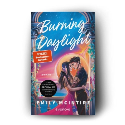 Buchcover und Innenansicht für das Buch: Burning Daylight (Defying the Stars Book 1)