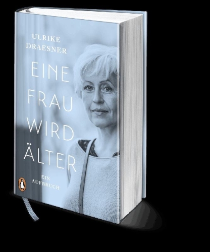 Buchcover und Innenansicht für das Buch: Eine Frau wird älter