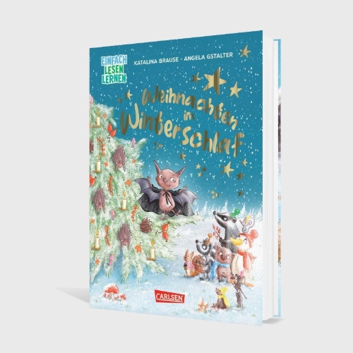Buchcover und Innenansicht für das Buch: Weihnachten im Winterschlaf