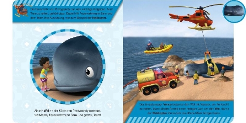 Buchcover und Innenansicht für das Buch: Fireman Sam's Animal Rescues!