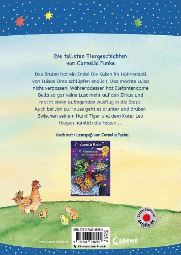 Buchcover und Innenansicht für das Buch: Katzenglück und Hundeliebe