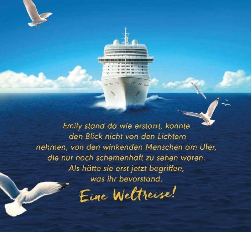 Buchcover und Innenansicht für das Buch: Käpt'ns Dinner