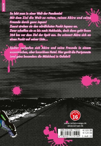 Buchcover und Innenansicht für das Buch: Zombie ni Naru Made ni Shitai 100 no Koto