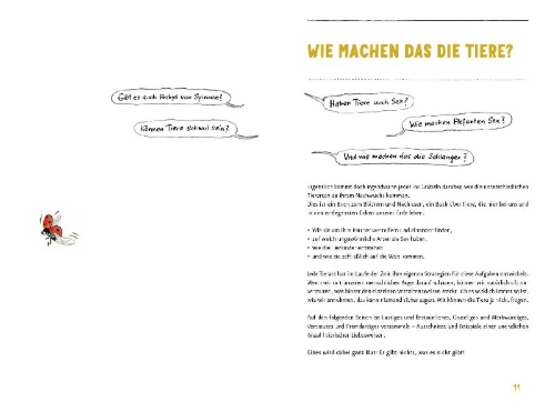 Buchcover und Innenansicht für das Buch: Das Liebesleben der Tiere