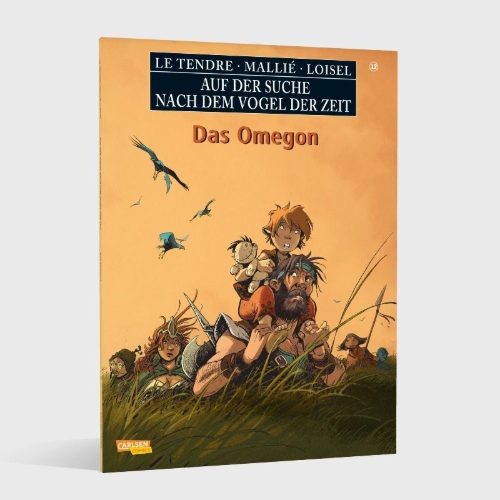 Buchcover und Innenansicht für das Buch: La Quête de l'Oiseau du Temps - Avant la Quête - Tome 8: L'Omégon