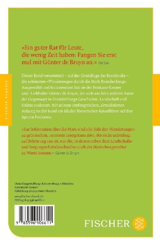 Buchcover und Innenansicht für das Buch: Die schönsten Wanderungen durch die Mark Brandenburg