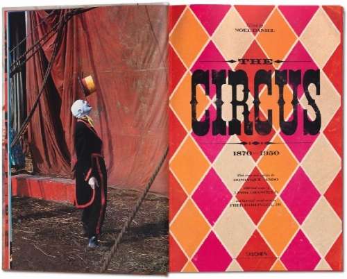 Buchcover und Innenansicht für das Buch: The Circus. 1870s-1950s