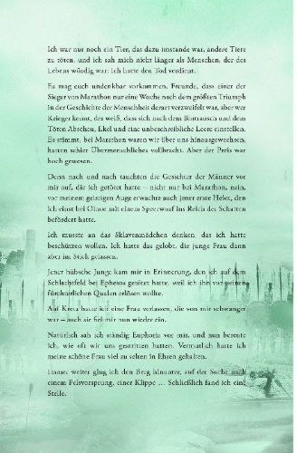 Buchcover und Innenansicht für das Buch: Poseidon's Spear