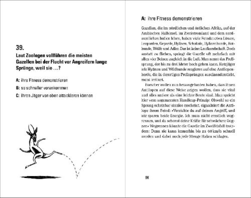 Buchcover und Innenansicht für das Buch: Wer weiß denn sowas?