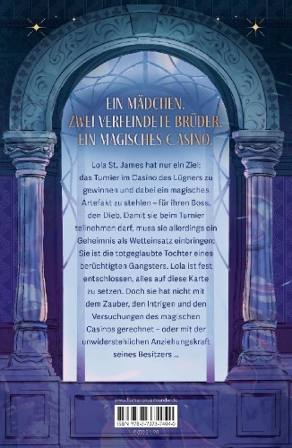 Buchcover und Innenansicht für das Buch: Den of Liars