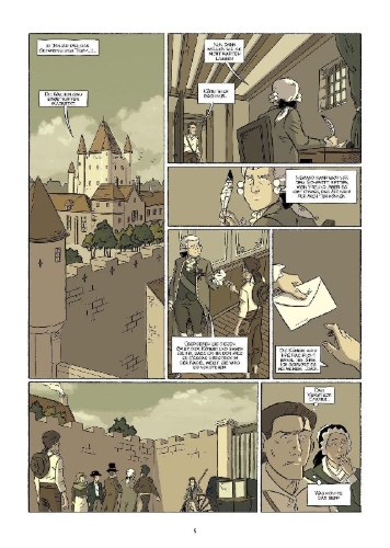 Buchcover und Innenansicht für das Buch: Arsène Lupin: L'aiguille creuse
