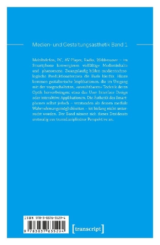 Buchcover und Innenansicht für das Buch: Smartphone-Ästhetik