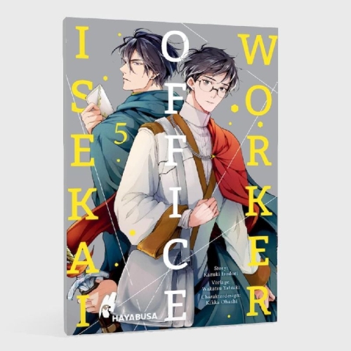 Buchcover und Innenansicht für das Buch: ISEKAI NO SATA WA SHACHIKU SHIDAI