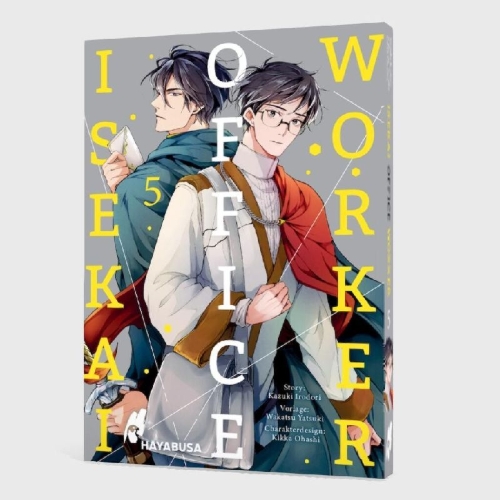 Buchcover und Innenansicht für das Buch: ISEKAI NO SATA WA SHACHIKU SHIDAI