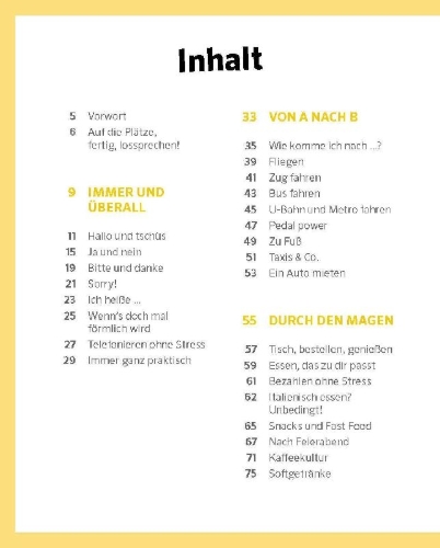 Buchcover und Innenansicht für das Buch: PONS Italienisch ohne ähm