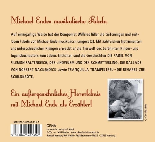 Buchcover und Innenansicht für das Buch: Die musikalischen Fabeln
