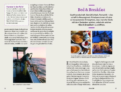 Buchcover und Innenansicht für das Buch: Baedeker SMART Reiseführer Boston, Neuengland