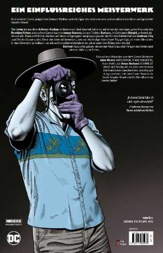 Buchcover und Innenansicht für das Buch: Batman: Killing Joke (Alben-Edition)