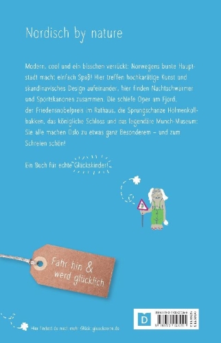 Buchcover und Innenansicht für das Buch: Glücksorte in Oslo