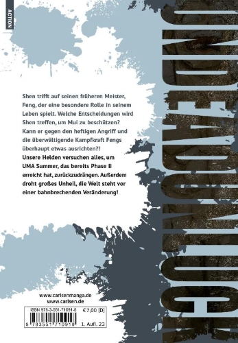 Buchcover und Innenansicht für das Buch: Undead Unluck