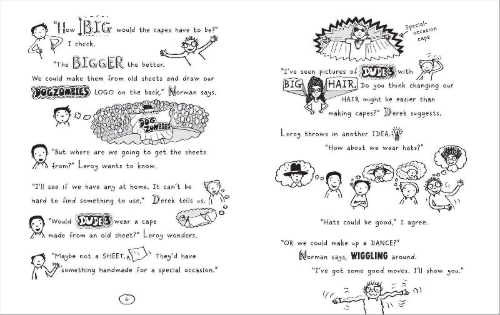 Buchcover und Innenansicht für das Buch: Tom Gates 24: Pesky Pets and Parties (Book 24)