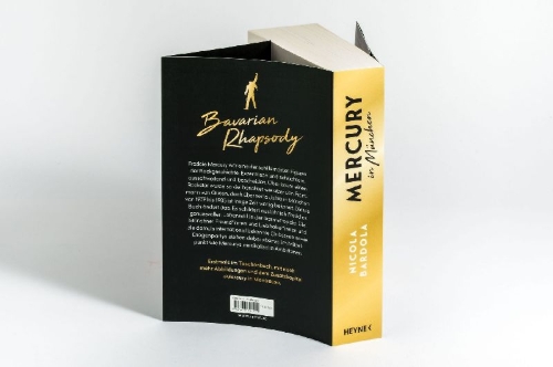 Buchcover und Innenansicht für das Buch: Mercury in München