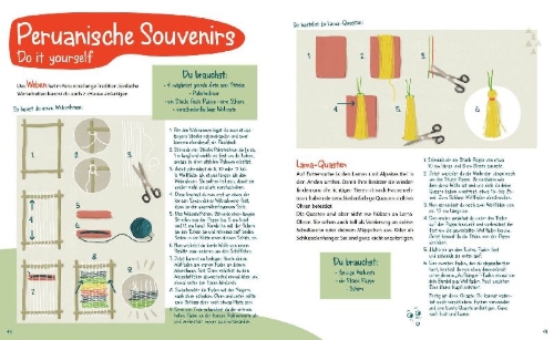 Buchcover und Innenansicht für das Buch: Zuhause auf Weltreise - Ein Abenteuer- und Mitmachbuch für Kinder
