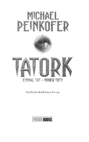 Buchcover und Innenansicht für das Buch: TATORK: Einmal tot, immer tot?