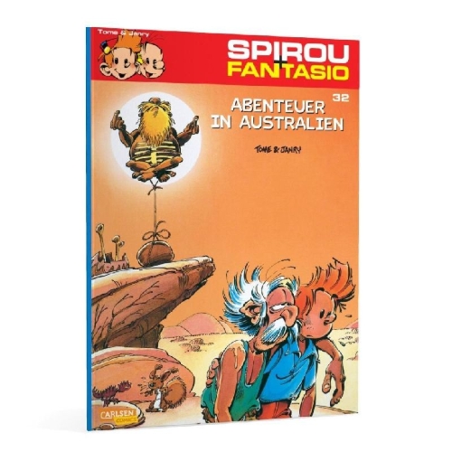 Buchcover und Innenansicht für das Buch: Aventure en Australie