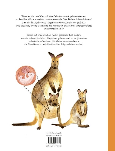Buchcover und Innenansicht für das Buch: Mama Mammals