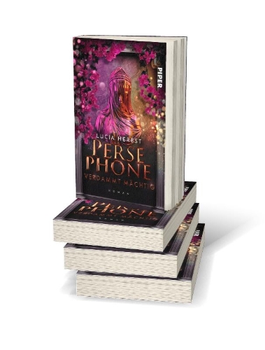 Buchcover und Innenansicht für das Buch: Persephone: Verdammt mächtig