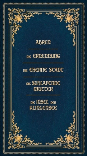Buchcover und Innenansicht für das Buch: Die Lehrjahre: Der 13. Paladin Band I-V