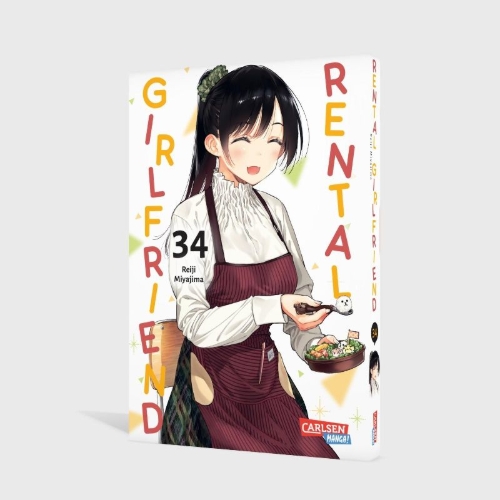 Buchcover und Innenansicht für das Buch: Kanojo, okarishimasu