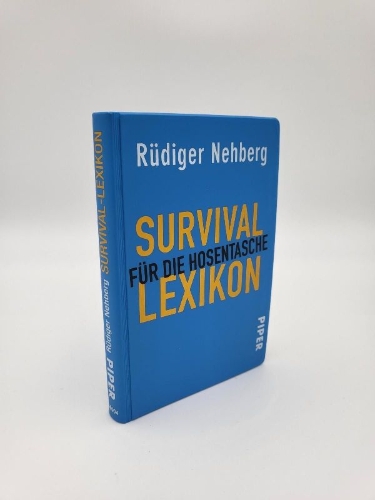 Buchcover und Innenansicht für das Buch: Survival-Lexikon für die Hosentasche