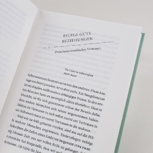 Buchcover und Innenansicht für das Buch: LA CONFIANCE EN SOI. Une philosophie