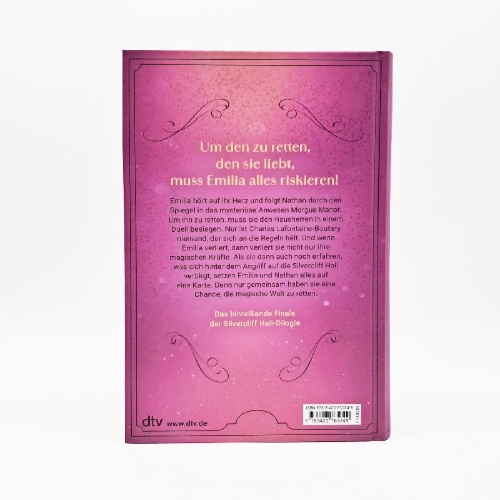 Buchcover und Innenansicht für das Buch: Silvercliff Hall - Hinter Spiegeln gefangen